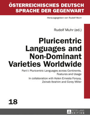 cover image of Pluricentric Languages and Non-Dominant Varieties Worldwide